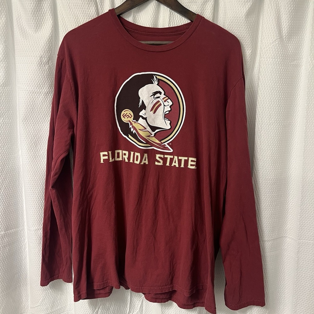 Florida State Seminoles Fanatics SEC Football Long Sleeve Tee Size XL EXCELLENT